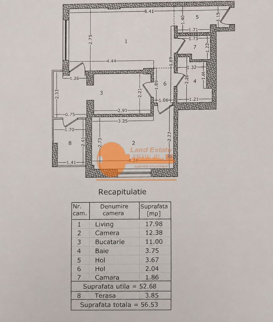Apartament cu 2 camere in GranVia-Loc de Parcare - Poză 3