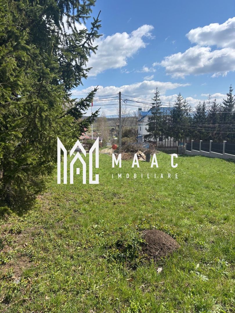 Teren intravilan 613 mp | Tocile, Sadu | autorizație emisă - Poză 1