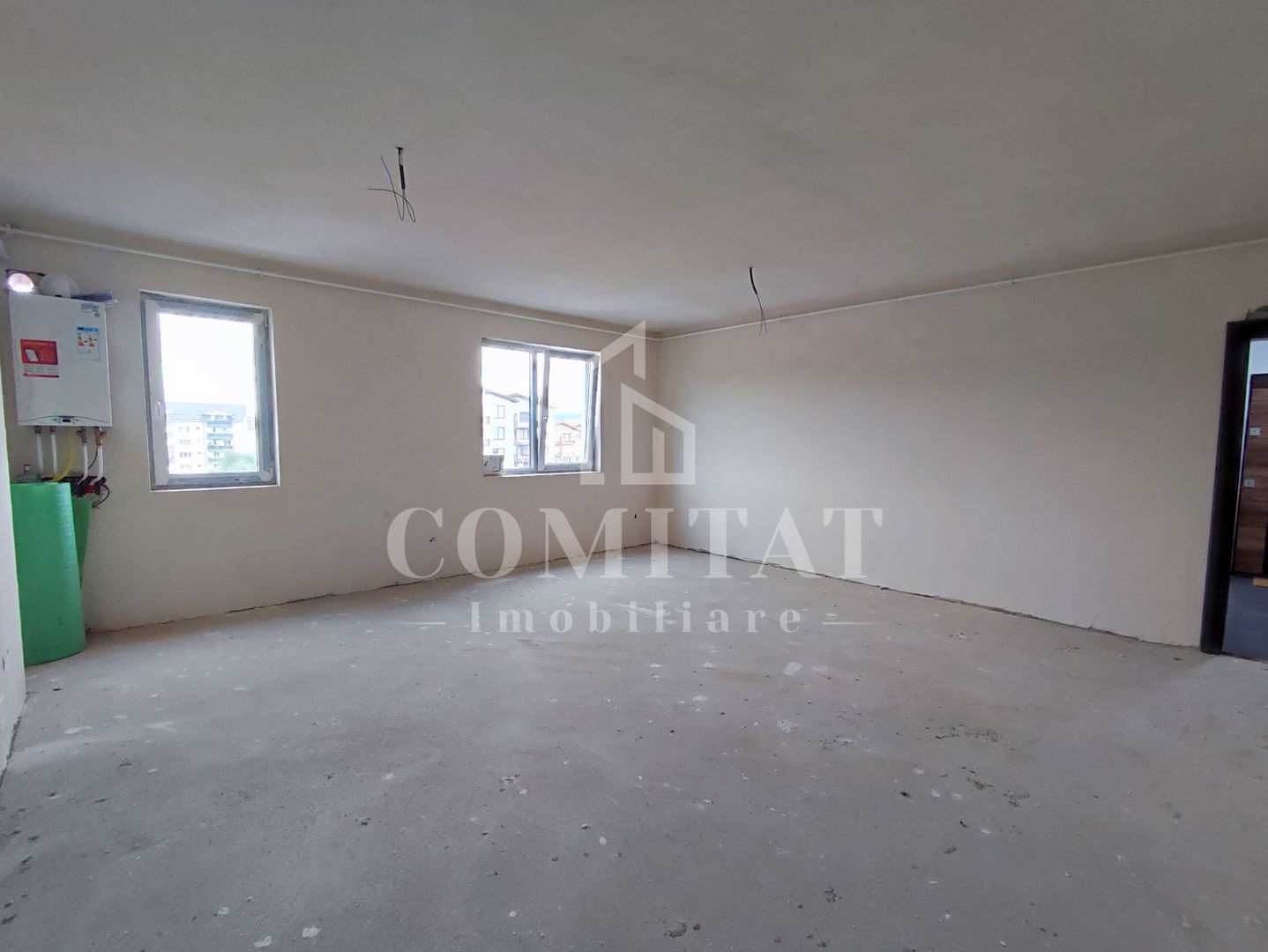 Apartament semifinisat cu 2 camere | Zona Stadionului - Florești - Poză 4