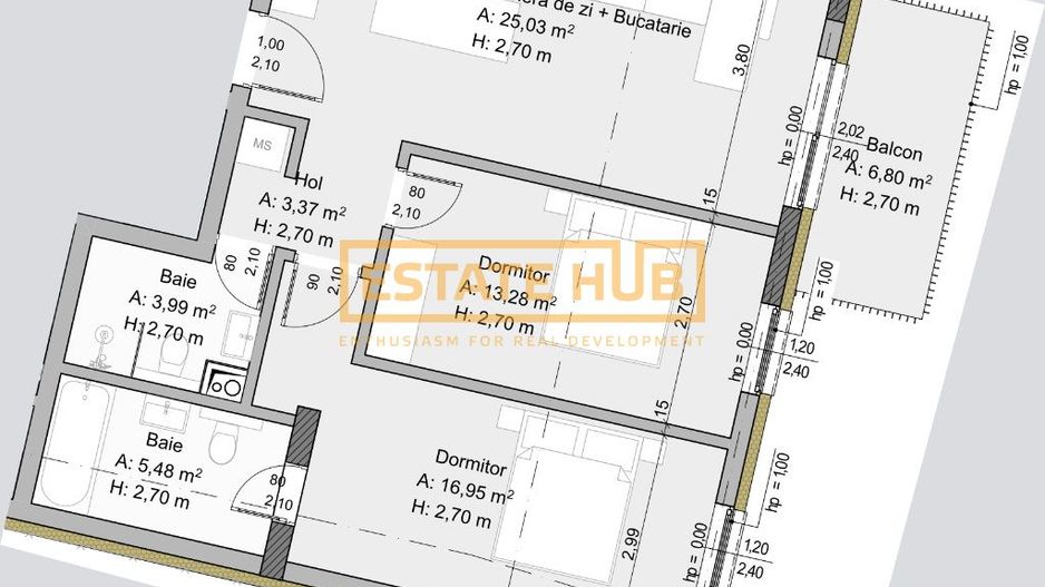 PRESALE Traian 44 | 3 camere premium | 0% comision - Poză 6