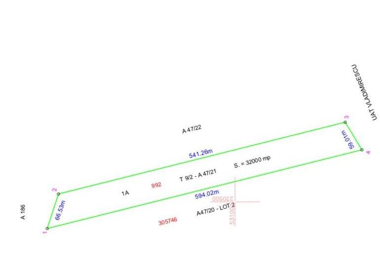 Teren agricol 32.000 mp, deschidere sosea Arad–Siria - Poză 3