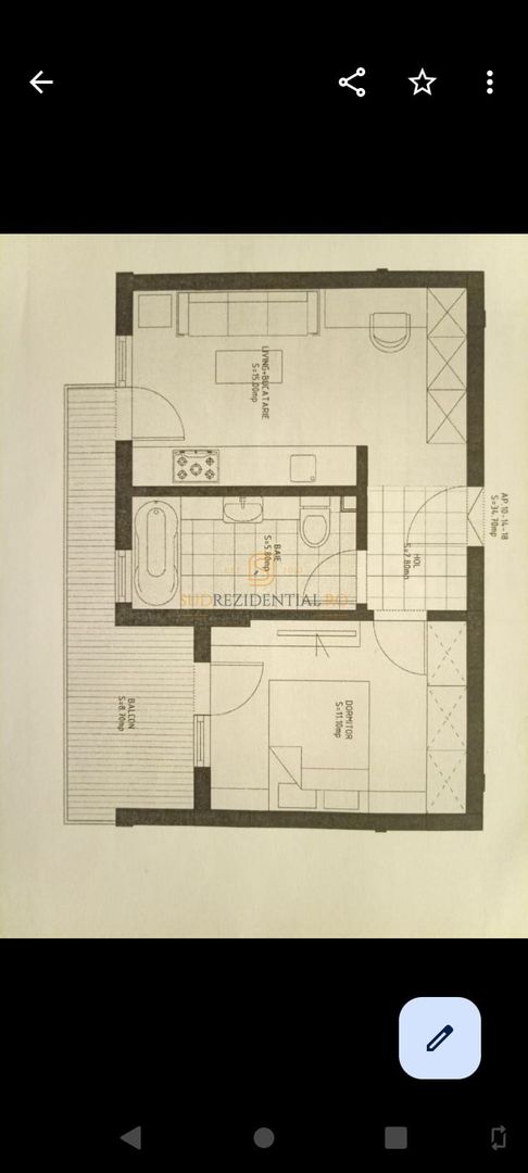 Apartament 2 camere, gata de mutare, La Strada Mall, Popesti-Leordeni - Poză 10
