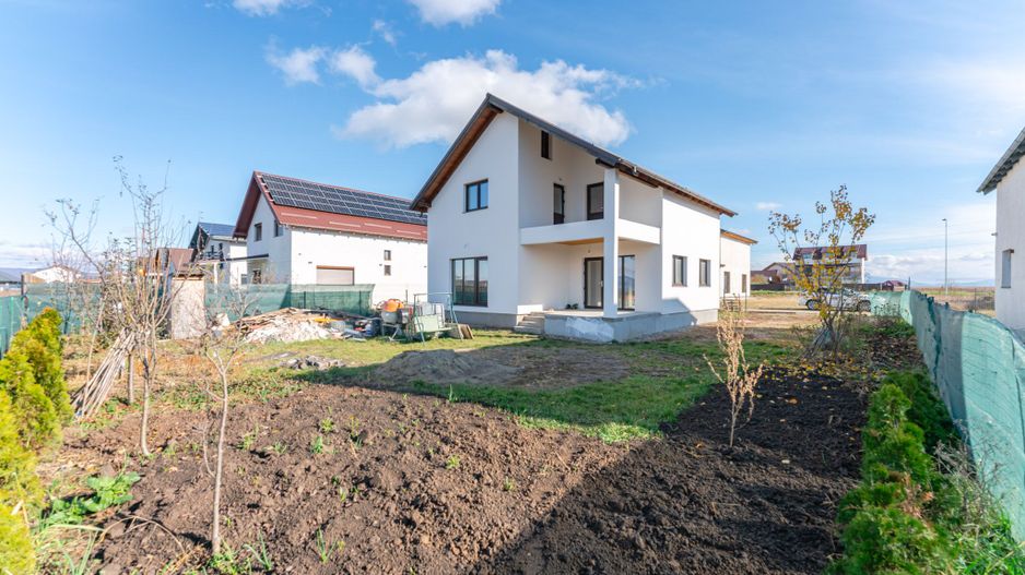 Casă nouă în Bod, P+M, de vânzare "la alb" sau "la cheie" - Poză 21