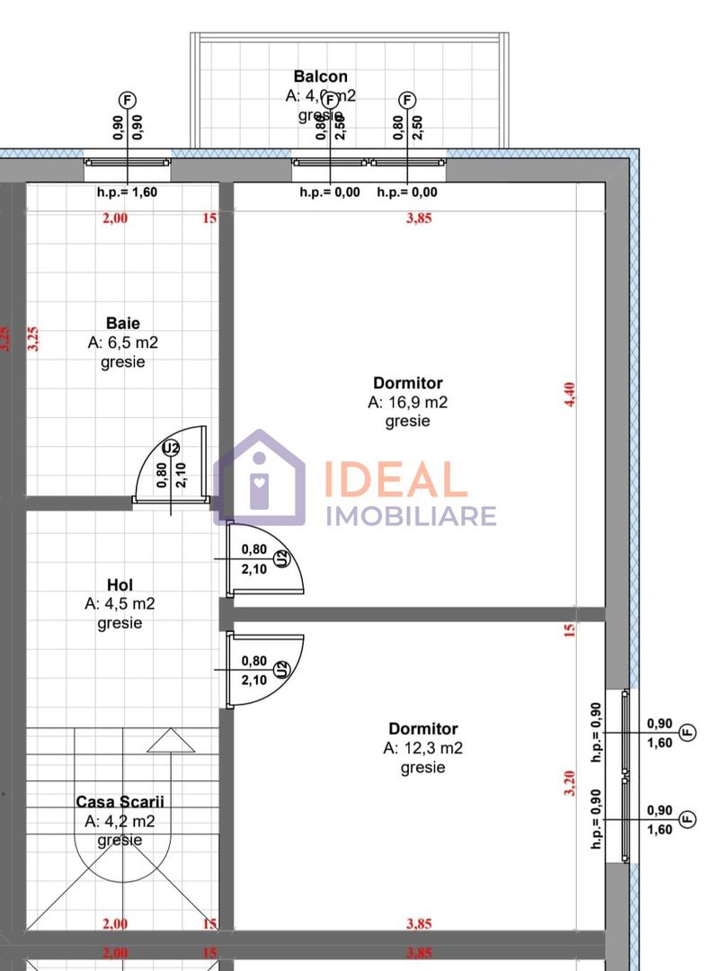 Casa cu 4 camere LA CHEIE in Calea Cisnadiei, zona Casa de Apa - Schiță 11