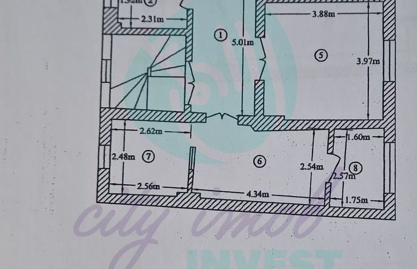 JUMATATE DE VILA  INTERBELICA- CURTE PROPRIE- ROND ALBA IULIA-DECEBAL - Poză 8