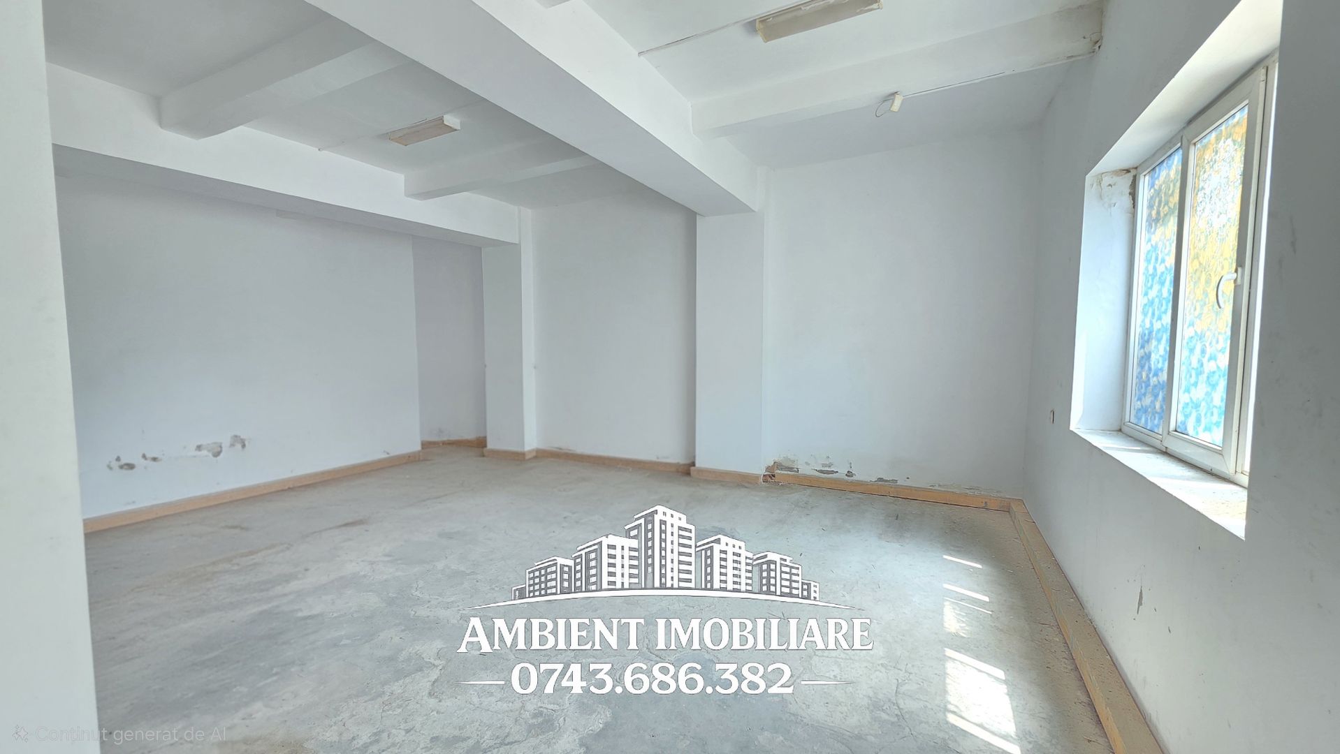 DE ÎNCHIRIAT - DEPOZIT 435 mp + curte betonata 800 mp, VASLUI zona TRAIAN; - Poză 2