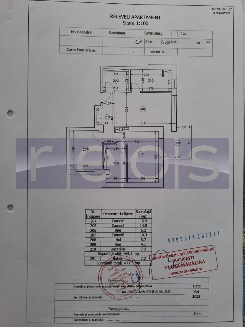 VANZARE 3 CAMERE PIPERA | MOBILAT UTILAT | LOC PARCARE SUBTERAN - Poză 19