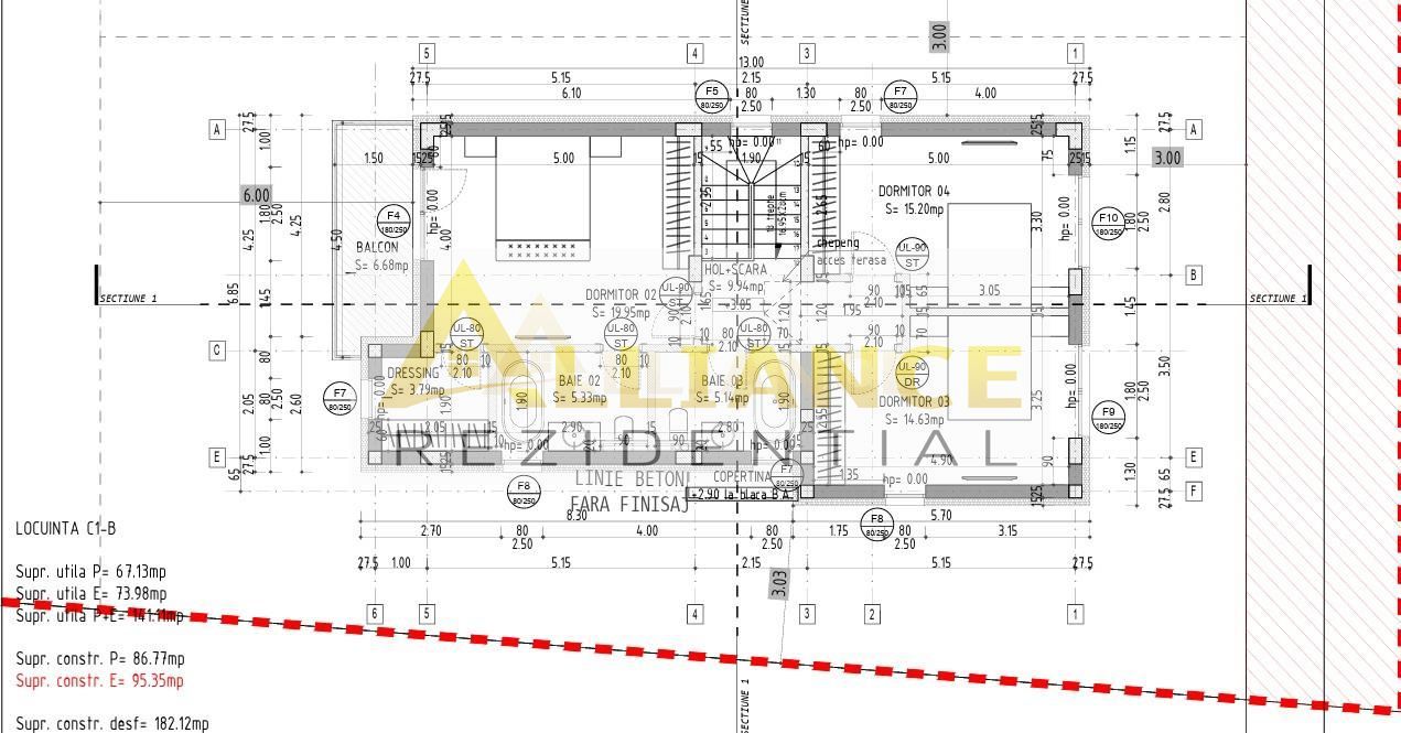 5 CAMERE 4 BAI - P+1 - VILA INDIVIDUALA - FINISAJE LA ALEGERE - Poză 7