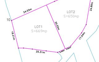 Teren intravilan 650- 669 mp de vânzare – Strada Dâmbului Bistrita - Poză 1