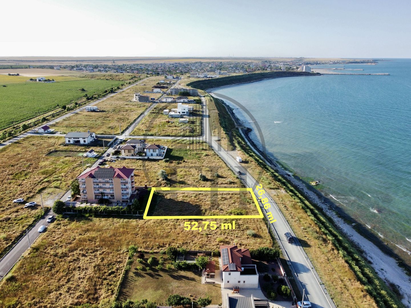 Teren intravilan de vanzare Costinesti, prima linie la mare - Poză 2