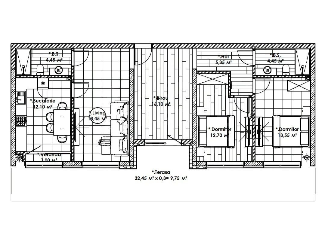Vânzare, apartament, 4 camere, strada Circului, Rîșcani - Poză 3