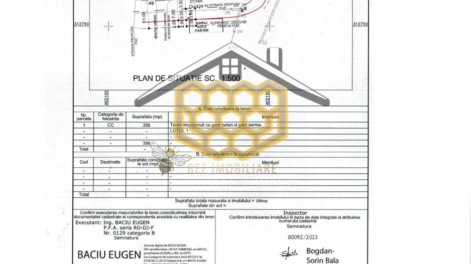 Casa la rosu P+1 in cartier Catargiu - Comision 0% - Poză 9