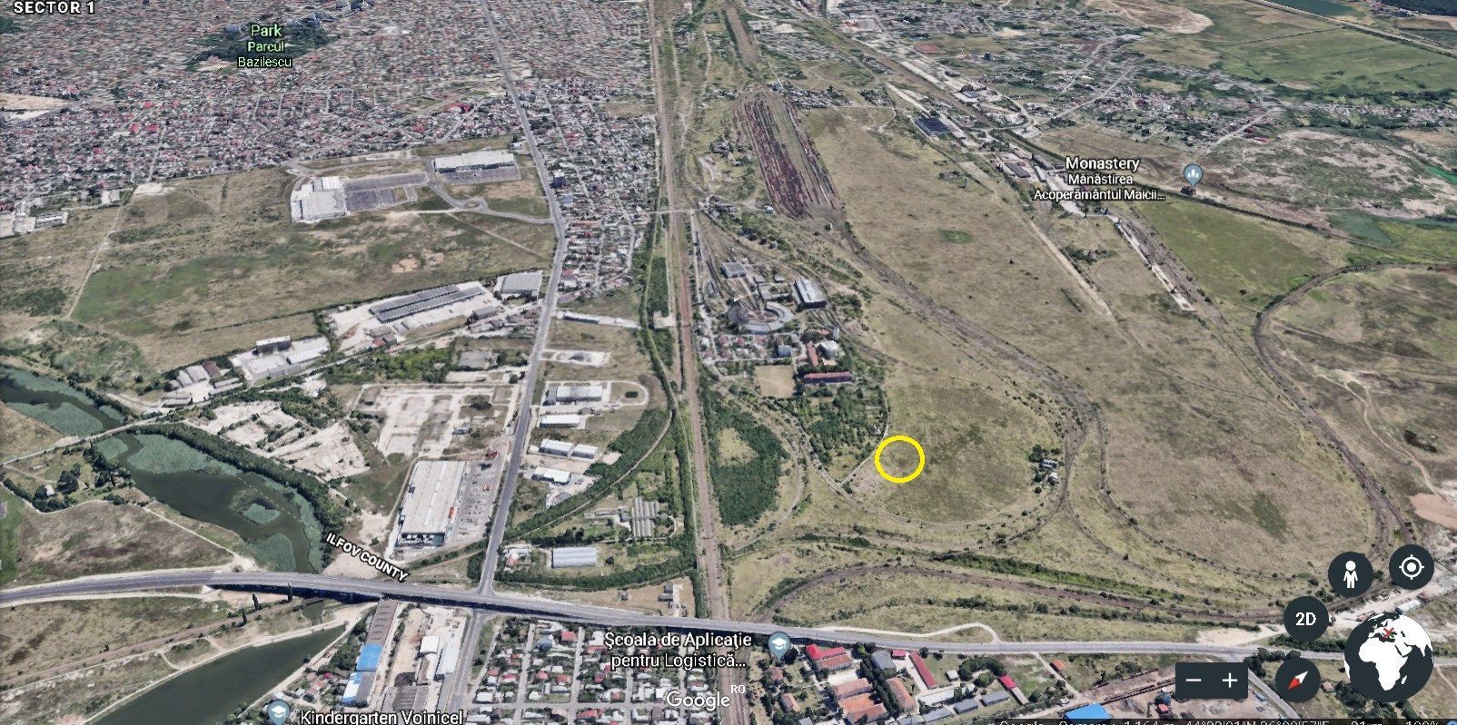 Chitila - zona Triaj, Str. Campul cu Maci, 985 mp. teren intravilan - Poză 3