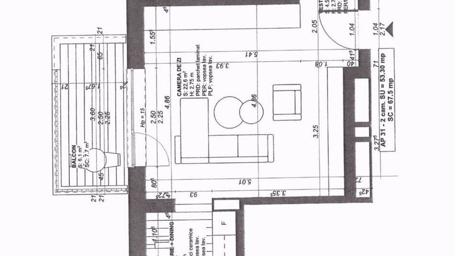 Apartament 2 camere de vanzare - Poză 1