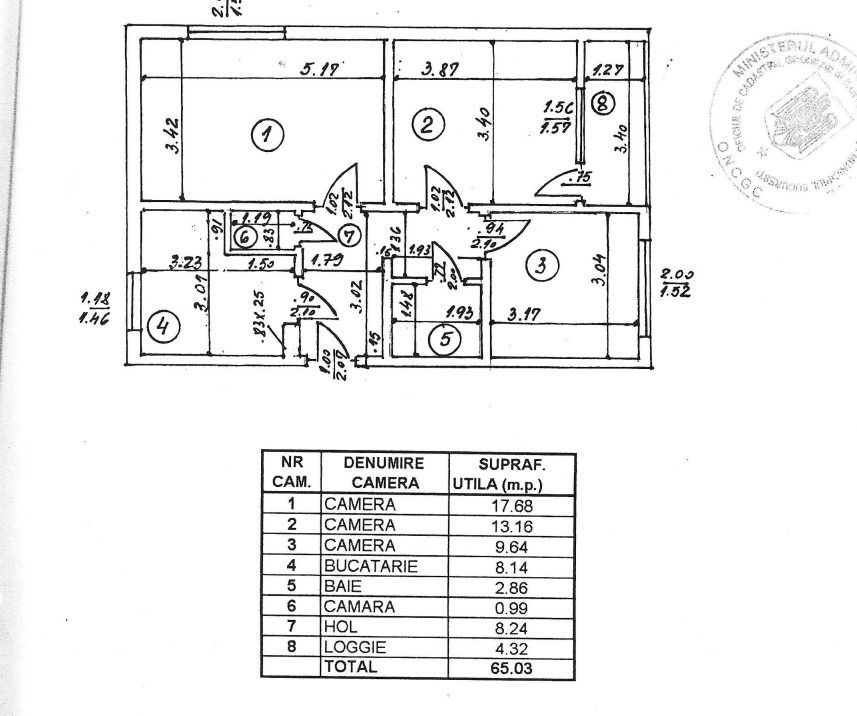 Drumul Taberei - Cetatea Histriei | 3 camere | 3/4 - Schiță 20