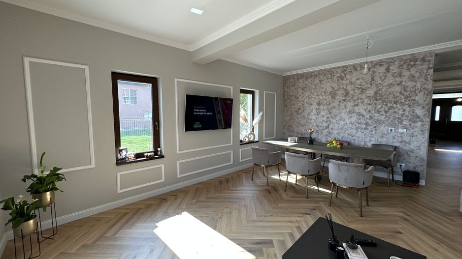 Duplex despartit prin spatiu tehnic  - teren 500mp - Poză 11