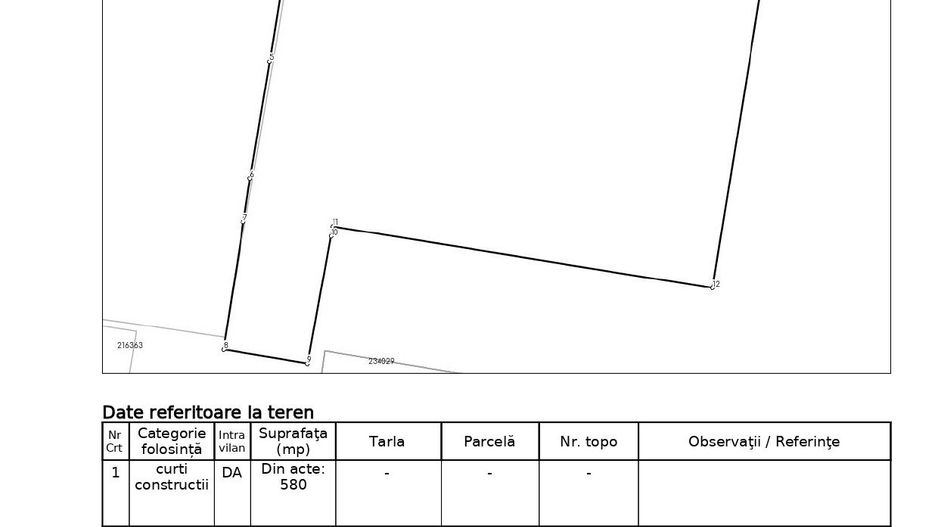 Rahova - Str. Muntii Carpati, 580 mp. teren cu pozitie de colt - Poză 2