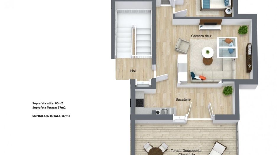 Apartament Otopeni Odaile bloc Boutique 9% doar in IULIE - Poză 3
