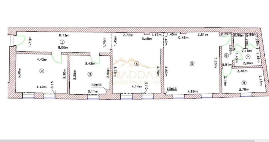 Spatiu de inchiriat // birou in zona premium // 100mp // Ultracentral - Schiță 25