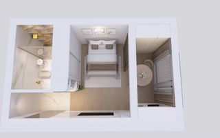Garsoniera de vânzare în zona Prelungirea Ghencea Bragadiru bloc nou - Poză 2