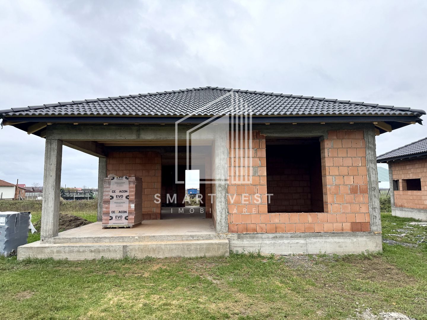 Casa in rosu tip mediteranean | 120 mp | Zona Vetis - Poză 2