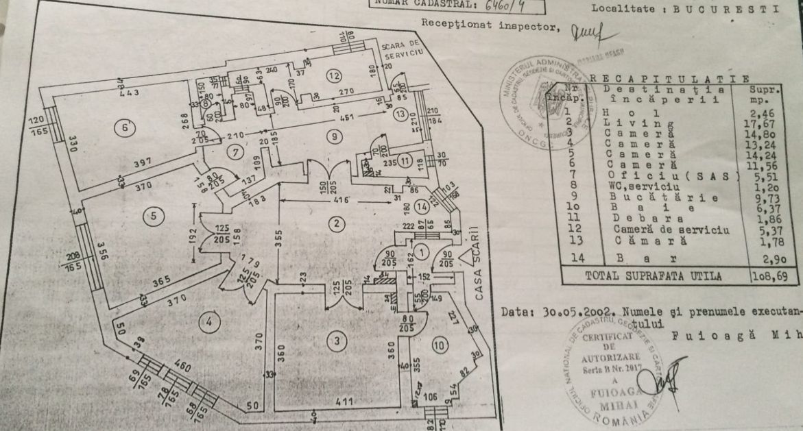 5 camere| Piata Rosetti - Schiță 16