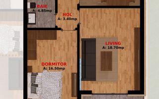 Apartament 2 camere I Pantelimon Dobroesti I Vanzare - Poză 4
