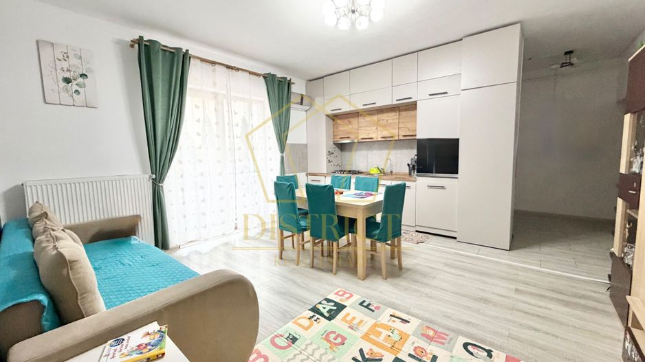 Apartament cu 2 camere mobilat la parter in Giroc, zona planetelor la asfalt. - Poză 1