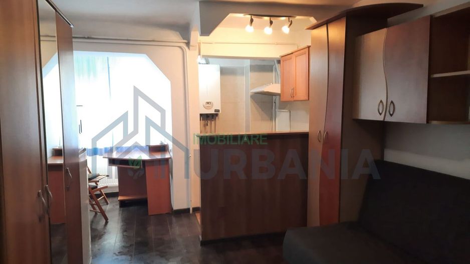 Garsonieră de închiriat, cartier Galata, Iași – utilată complet, aer condiționat, centrală proprie - Poză 1