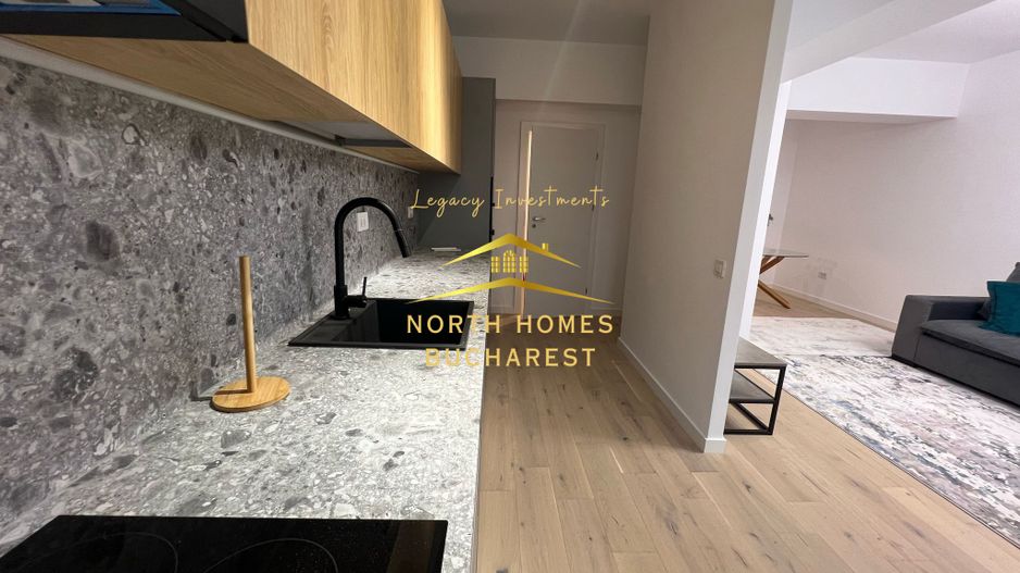 Apratament de inchiriat -2 camere-FIRST ESTATES PIPERA -PARCARE - Poză 12