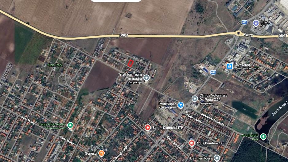 Comision 0%, Teren 864 Mp, 20 M Front, Dumbravita, Centura Timisoara - Poză 5