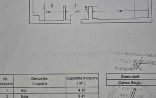 DE VANZARE PRELUNGIREA GHENCEA 2 CAMERE 70 MP | DECOMANDAT - Schiță 6