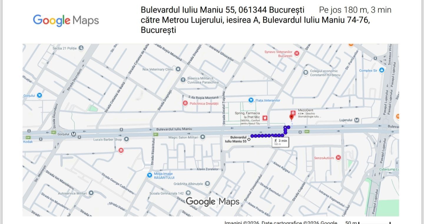 3 camere | Metrou Lujerului | Bloc reabilitat - Poză 1