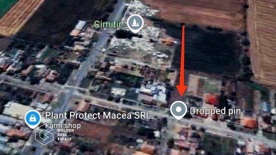 Teren pentru constructie casa, strada asfaltată, Macea - Poză 2