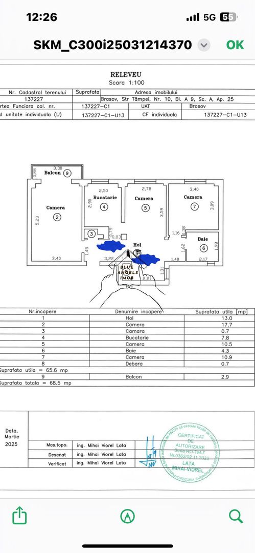 Apartament 3 camere, cu beci si 2 locuri de parcare, Racadau - Poză 10