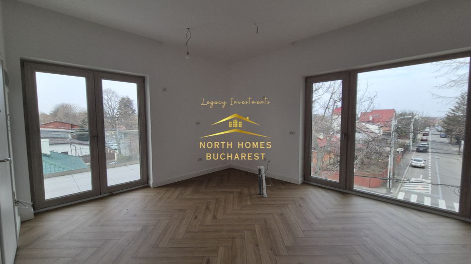 Ap 3 camere, bloc boutique, parcare, terasa mare - Metrou Bazilescu - Poză 1