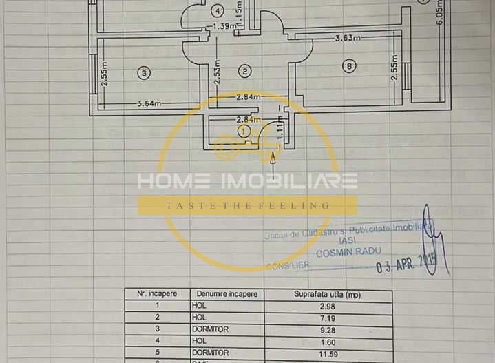 Apartament 3 Camere Decomandat Mobilat si Utilat Complet - Poză 8