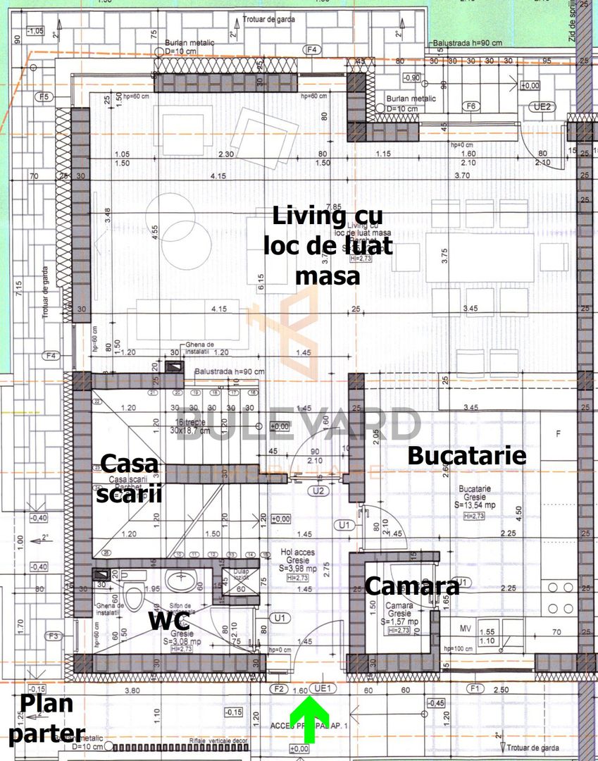 Casa tip duplex in zona Vivo Mall,  str Razoare Floresti - Schiță 7