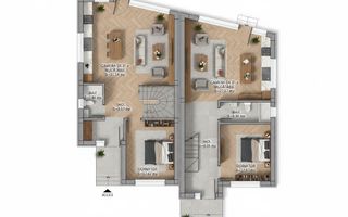 Vile Premium în Otopeni | Stradă Privată | Arhitectură Modernă - Poză 9