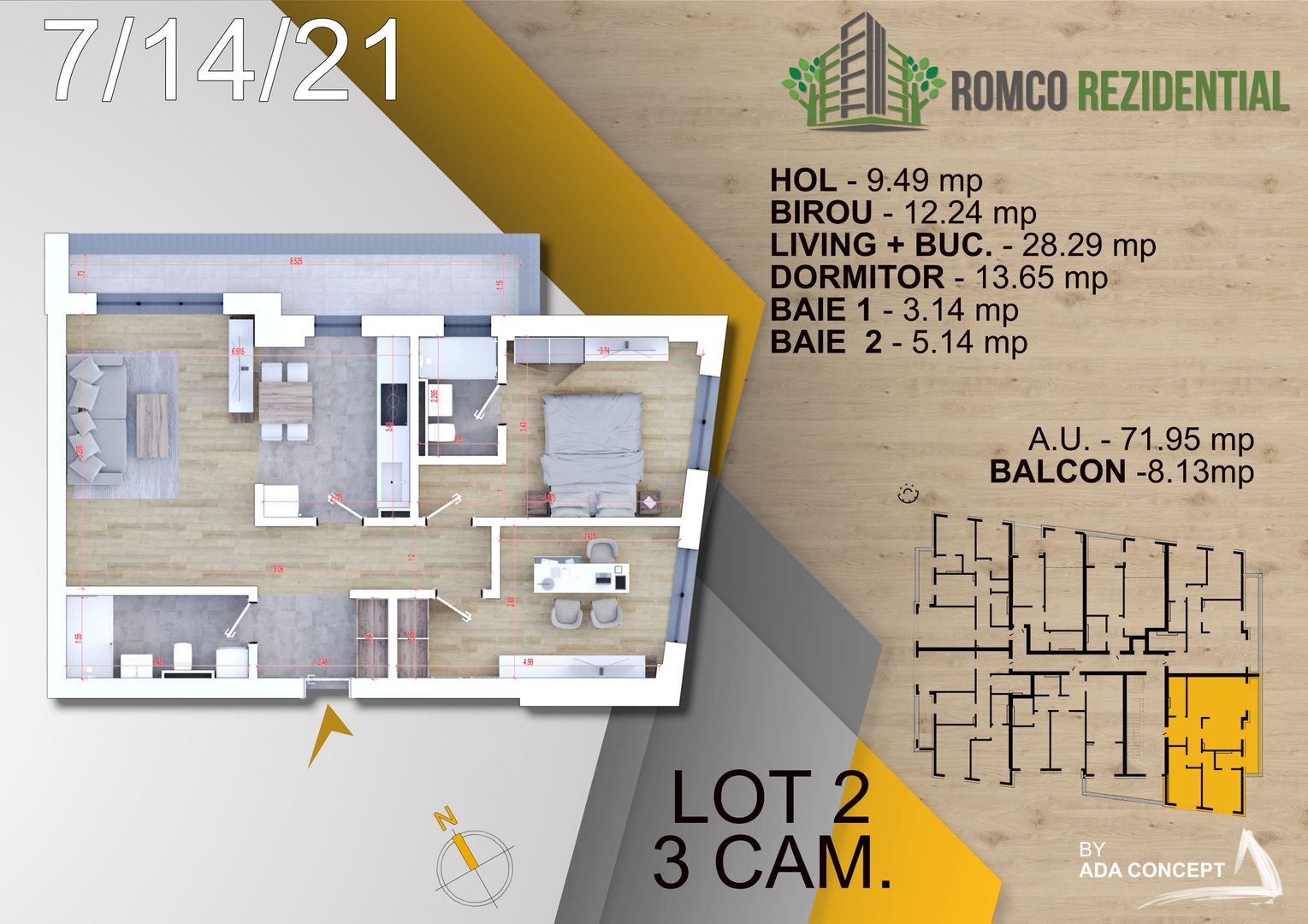 3 camere- panouri solare- tehnologie  NovingAIR - Schiță 4