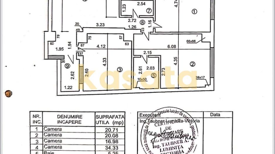 4 Camere | Dorobanți | Lux | Dotări Premium | Parcare | - Schiță 15