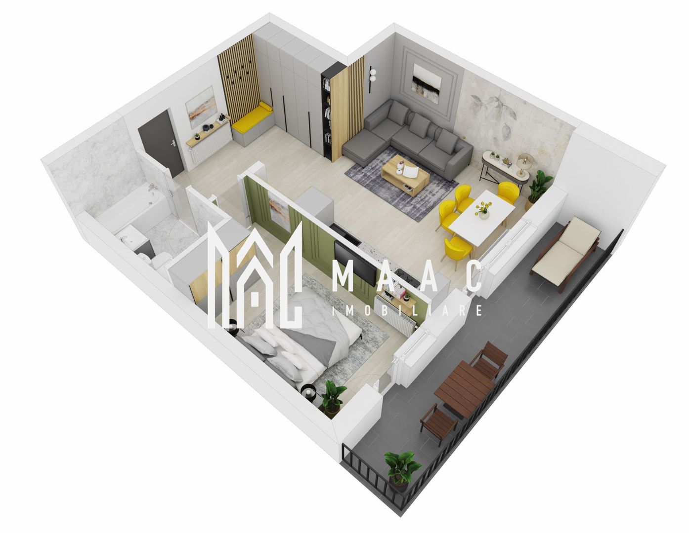 Apartament 2 Camere I Sibiu I Doamna Stanca I Balcon I Parcare Inclusă - Poză 4