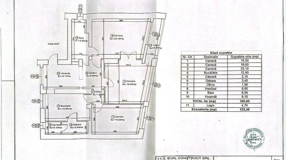 In Centrul Istoric al Brasovului apartament 100mp, vedere panoramica Comision 0! - Poză 26
