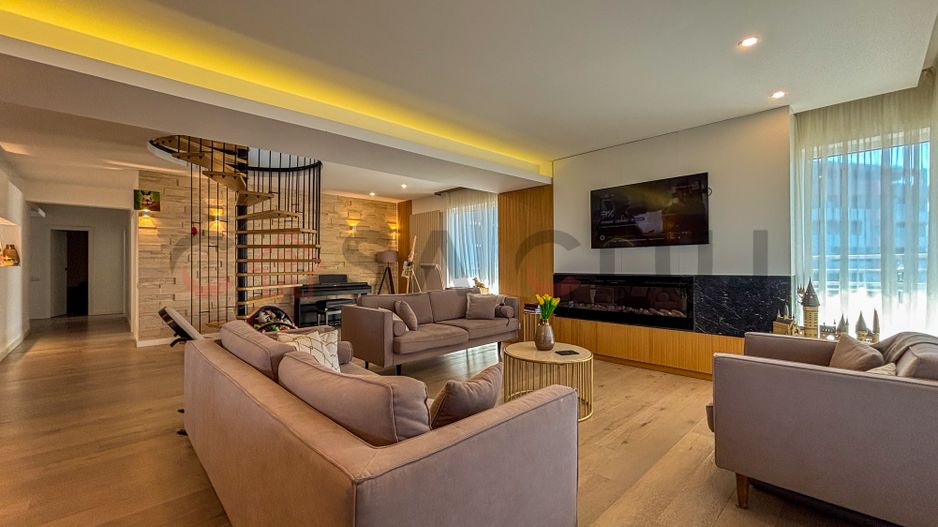 🏙️ PENTHOUSE | PRIVELIȘTE DE EXCEPȚIE | TERASE 260MP | LUX PE DOUĂ NIVELE - Poză 1