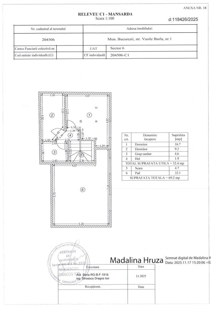 GROZAVESTI - Orhideea / Vila multifunctionala 251 mp / Teren 270 mp - Poză 11