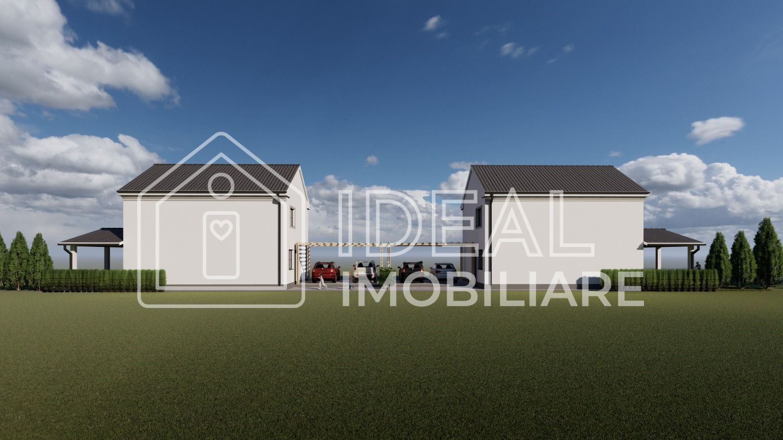 Casa Individuala cu 4 camere si carport, in Selimbar - Poză 3