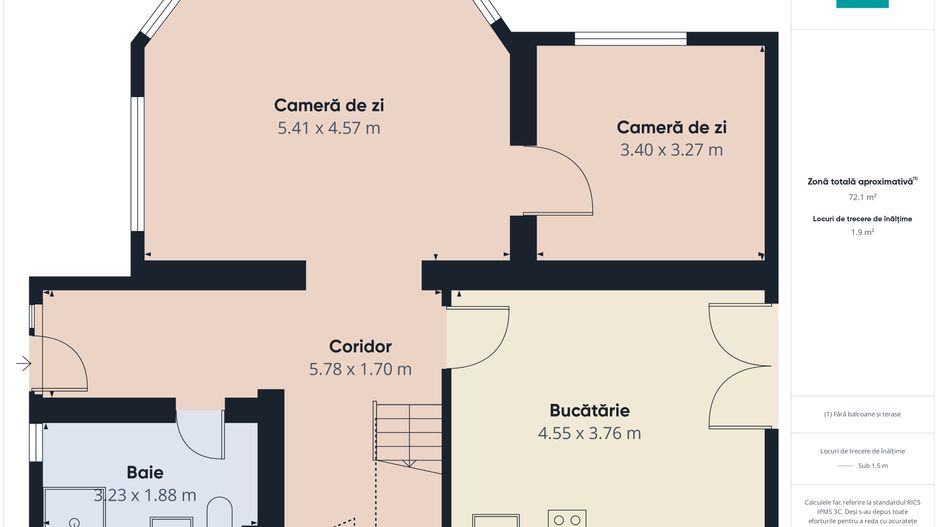 Casă cu 5 camere de vânzare în Curtici – spațiu, - Poză 13