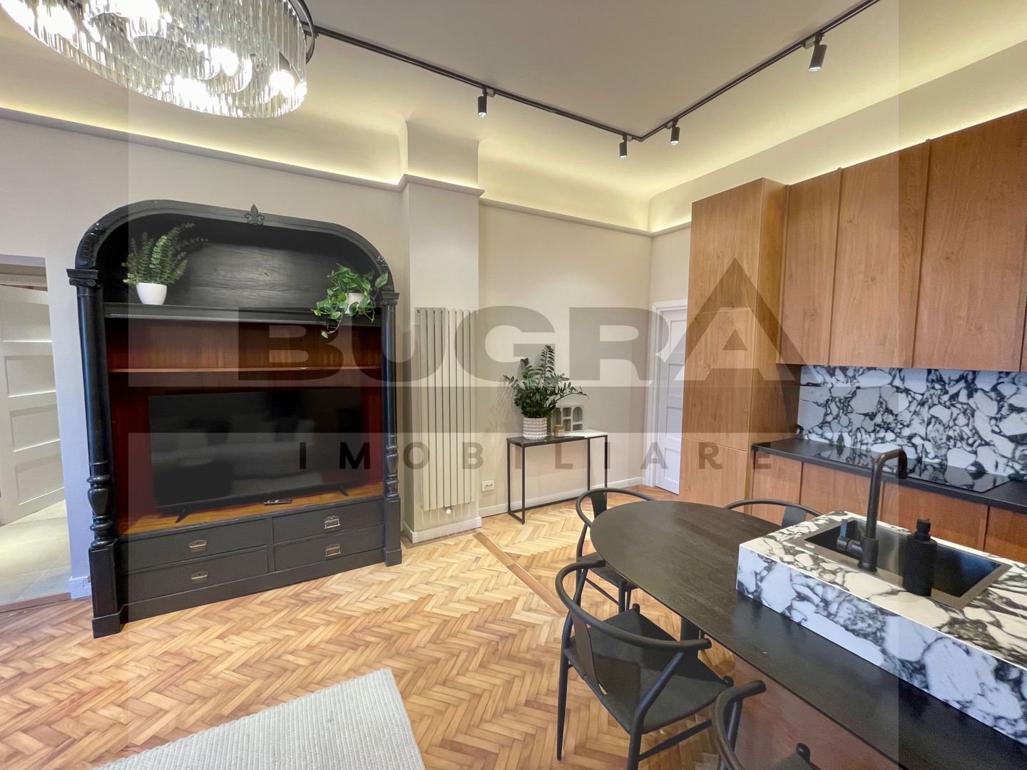 Apartament De 3 Camere La Casa,  61 mp,  LUX, Zona Centrala - Poză 6