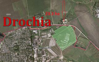 Teren de vânzare, 23,3 ha lângă Drochia – Fosta Fabrică Avicolă. - Poză 2