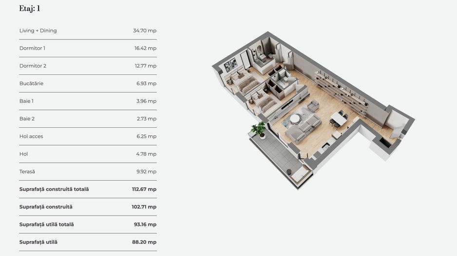APARTAMENT 3 CAMERE | IN INIMA BUCURESTIULUI | PROIECT NOU - Poză 8
